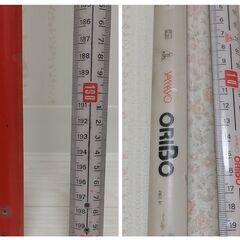 オリボー　2m 折り棒　折り曲げ自在のポールメジャー　2本セットの画像