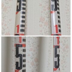 オリボー　2m 折り棒　折り曲げ自在のポールメジャー　2本セットの画像