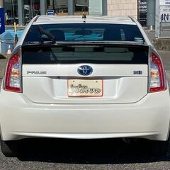 【自社ローン】★保証人なし★全国対応★プリウス　S★パールホワイト★プッシュスタート★ナビ付★Bカメラ付★ETC★車検2年付の画像