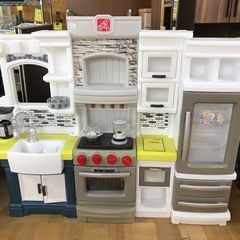 【ジャングル深井店】★おままごとキッチン 玩具 おもちゃ お子様用 簡易クリーニング済 堺市（中区 堺区 東区 西区 南区 北区）和泉市 河内長野市 富田林市 松原市 狭山市 深井 【FU2987】の画像