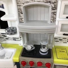 【ジャングル深井店】★おままごとキッチン 玩具 おもちゃ お子様用 簡易クリーニング済 堺市（中区 堺区 東区 西区 南区 北区）和泉市 河内長野市 富田林市 松原市 狭山市 深井 【FU2987】の画像