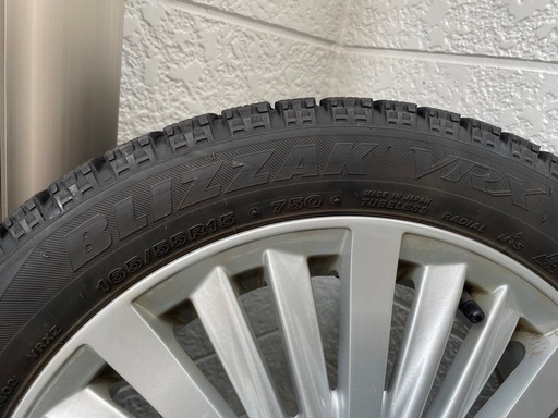 11/29　限定値引き　BLIZZAK VRX 165/55/R15  75Q