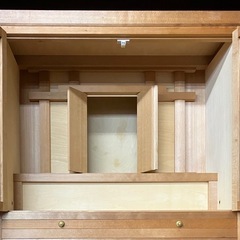 祖霊舎白木造り展示品現品処分!の画像