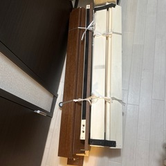 シングルベッドフレーム、マットレスの画像