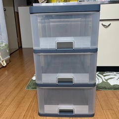 収納3段ケース［決まりました］の画像