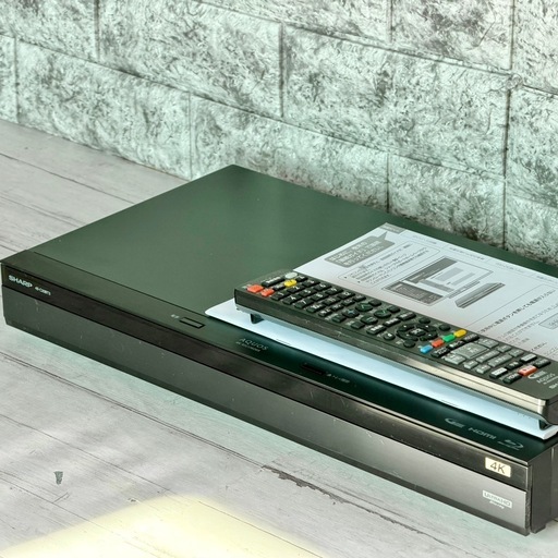 シャープ「アクオスブルーレイ 4B-C20BT3」4K対応・2TB・5チューナー