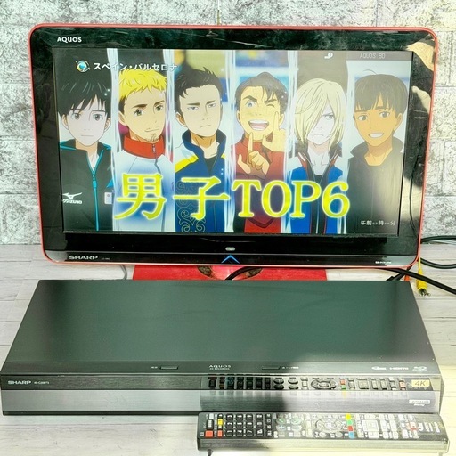 シャープ「アクオスブルーレイ 4B-C20BT3」4K対応・2TB・5チューナー