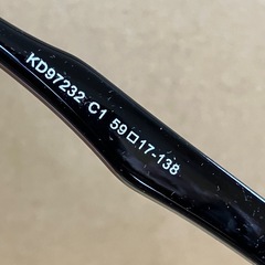 サングラス　試着品の画像