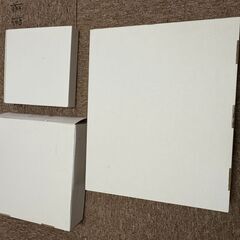 白ボール箱（未使用品）の画像