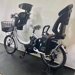 1年保証 送料無料　ヤマハ　パスバビー　20インチ 白色　電動アシスト自転車　g1130の画像