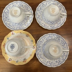 ノリタケカップ＆ソーサー4客＋食器色々セットの画像