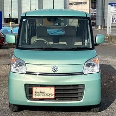 【自社ローン】★保証人なし★全国対応★スペーシア　X★プッシュスタート★パワースライドドア★ナビ付き★Bカメラ付き★車検R9/11の画像