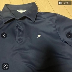 桐光学園　男子学生　夏　ポロシャツ　２枚セットLL 2025年購入 ポロシャツ 紺の画像