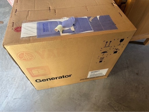 【リサイクルサービス八光】幅41.5㎝　YAMAHA  発電機　西日本用　EF23H 60HZ
