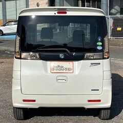 【自社ローン】★保証人なし★全国対応★スペーシア　ｶｽﾀﾑＸSﾘﾐﾃｯﾄﾞ★パワースライドドア★プッシュスタート★ナビ付き★車検2年付　の画像