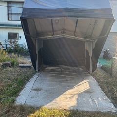 テント式ガレージ　アカデミー JET4800Sの画像