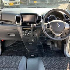 【自社ローン】★保証人なし★全国対応★スペーシア　ｶｽﾀﾑＸSﾘﾐﾃｯﾄﾞ★パワースライドドア★プッシュスタート★ナビ付き★車検2年付　の画像