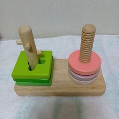 スイス（ネフ社）積み木ネフスピール＆ウッドワーロック木箱＆はめ込み木製玩具の画像