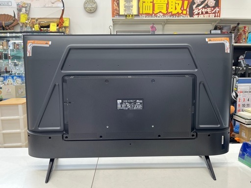 【ジャングルジャングル岸和田和泉インター店】TCL 液晶テレビ 43C635 2022年製 4K TV 43インチ 家電 和泉市 堺市