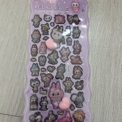 LABUBU　おしり　ぷくぷくシール　の画像