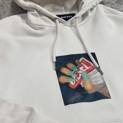 DIESEL プルパーカー ディーゼル Sサイズの画像