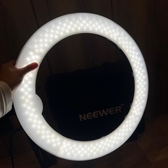 NEEWER リングライト オレンジフィルター付きの画像