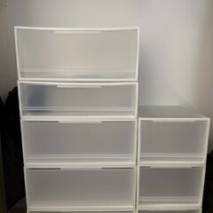 無印MUJI ポリプロピレン引き出し（サイズ複数）の画像