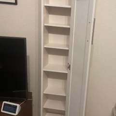 無料!! ドレッサー 全身鏡 ミラー 収納棚 メイク の画像