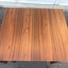 ダイニングテーブル チェア2脚セット 折りたたみ延長機能付きの画像