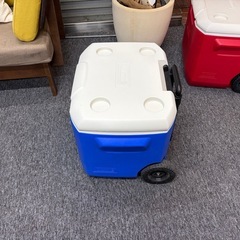 コールマン ホイールクーラー Coleman 60QT 中古美品 ブルー 直接引取り限定の画像