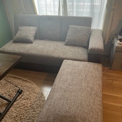 【無料】3人掛けソファーベッドの画像