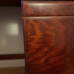 レトロ　ドレッサー　シミ・汚れあります。の画像