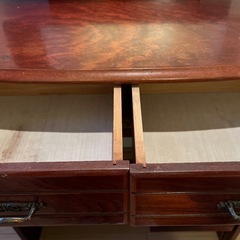 レトロ　ドレッサー　シミ・汚れあります。の画像