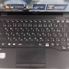 中古軽量ノートパソコン 富士通 WU-X/E3 Windows11 爆速SSD512GB core i5-1135G7/メモリ16GB/13.3インチ/webカメラ/無線内蔵の画像