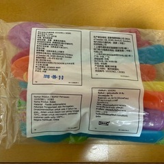 IKEA KALAS カラフルカトラリーセット　子供食器　プラスチックの画像