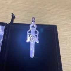 ネックレストップクロムふう風の画像