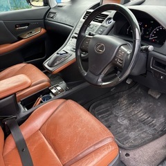 レクサスHSハイブリッド　バージョンI ！本革シート！9万キロ！早い者勝ち！オプション装備多数！の画像