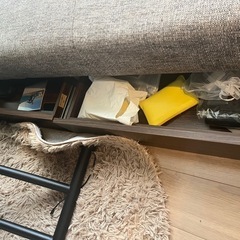 【無料】3人掛けソファーベッドの画像