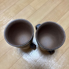 新品★ハニワのペアマグカップの画像