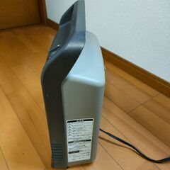 山善小型セラミックファンヒーター 暖房器具の画像