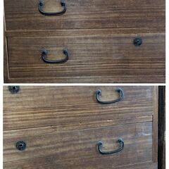 昭和レトロな箪笥　 五段　アンティークの画像