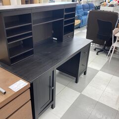 ★リユースのサカイ千葉中央店★  パソコンデスク こげ茶 H75～137×D65×W159 クリーニング済み TC5523の画像