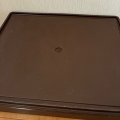 チョコレート色 Tupperware タッパーウェア スーパーケースの画像