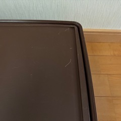 チョコレート色 Tupperware タッパーウェア スーパーケースの画像