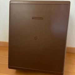 チョコレート色 Tupperware タッパーウェア スーパーケースの画像