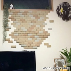 壁軽量レンガタイルの画像