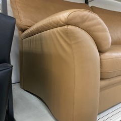 取りに来れる方限定！Karimokuの3人掛けソファーです！の画像