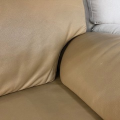 取りに来れる方限定！Karimokuの3人掛けソファーです！の画像