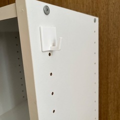 2段カラーボックス ホワイトの画像