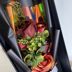 シャボンフラワーブーケの画像